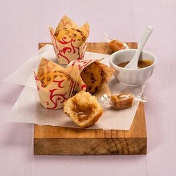 [8814] Mini Muffin tulipe caramel beurre salé