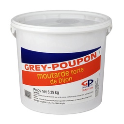 [7068] Grey-Poupon MOUTARDE FORTE DE DIJON (bidon)