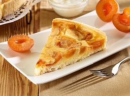 [8842] Tarte aux abricots, coupée 8 pces Ø 26 cm