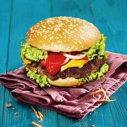 [8034] Bun avec sésame, coupé Ø 9.5 cm