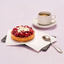 [8866] Tartelette framboise chocolat blanc