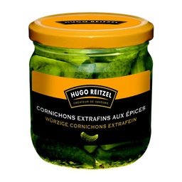 [7120] Hugo Reitzel CORNICHONS EXTRAFINS (bocal)