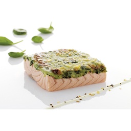 [4372] Saumon sauvage, filet, épinard et fromage 35x170 gr