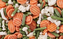 [5114] Jardinière de légumes d'été SGA (Carottes, choux-fleurs, petits pois, haricots)