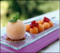 [7428] Melon, sorbet artisanal