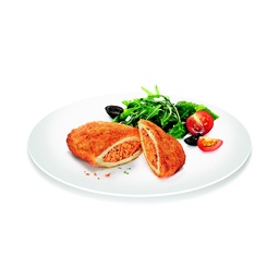 [6611] Escalope végétarienne Fromage frais & tomates (~100g) panée "Nature Gourmet"