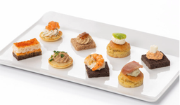 [8311] Canapés gourmets (3.3 x 3.3 cm)