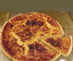 [83751] Quiche au fromage coupée, 8 pcs Ø 26cm