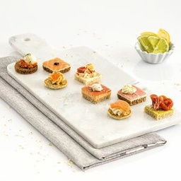 [8051] Canapés terroir (3.5 x 3.5cm) / 8 sortes