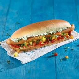 [8880] Hot Dog Bun Brioche, coupé 19cm
