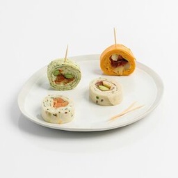 [8926] Mini tortillas garnies assorties (4 sortes)