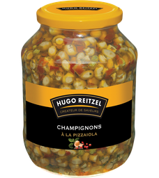 [5564] Hugo Reitzel CHAMPIGNONS PIZZAIOLA (bocal)