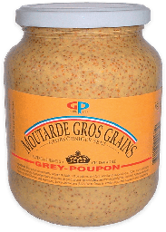 [7084] Grey-Poupon MOUTARDE GROS GRAINS (bocal)