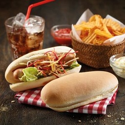 [8883] Hot Dog Bun, coupé 16 cm