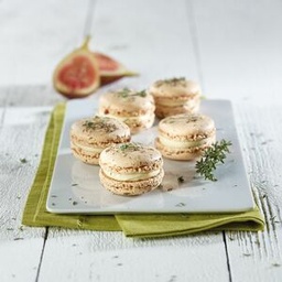 [8975] Macaron salé chèvre, figue