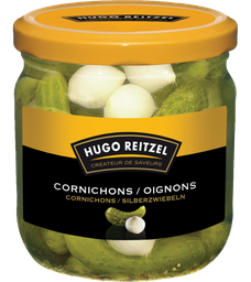 [7117] Hugo Reitzel CORNICHONS/OIGNONS (bocal)