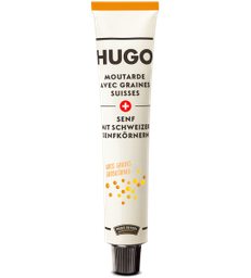[7083] Hugo MOUTARDE SUISSE GROS GRAINS (en tube)