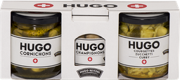[5560] Hugo KIT RACLETTE SUISSE (cornichons/champ/courgettes curry)