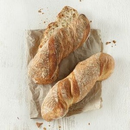 [84556] Petit pain toupie clair IPS four pierre 21 cm