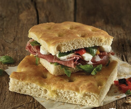 [83240] Focaccia nature prétranchée (14x10 cm) (29474)