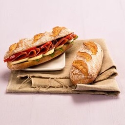 [8312] Ciabatta sandwich pretranchée cuite 160g