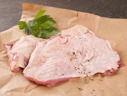 [32054] Steak de cuisse de poulet a/peau 150-200g (16 pcs)