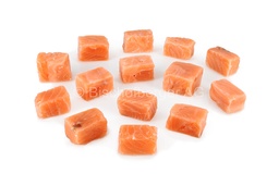 [42650] Saumon en cube s/peau 13-15g IQF (cru)