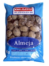 [4106] Vongoles (palourdes) entières 40/60 "BOM CHEF" (copie)