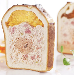 [3643] Terrine millefeuille au sanglier et aux bolets 700g s/vide (du 06.09 au 20.11.21) (copie)