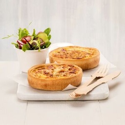 [83721] Quiche Lorraine Le Tourier® Ø 12cm (fromage, jambon et lard)