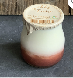 [1834] Yogourt fraise BIO