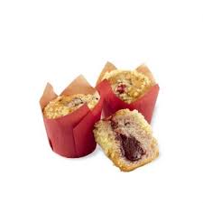 [88480] Mini muffins Tulipe fourré parfum fruits rouges