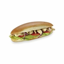 [814040] Petits pains à sandwich soft, coupés d'environ 20 cm