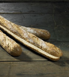 [80061] Baguette Cottes blanche  56 cm