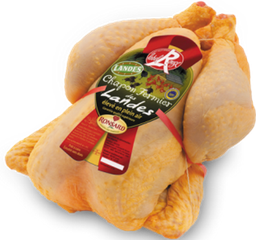 [2009] Chapons fermiers jaunes des landes 2.6 - 3.2 kg PAC