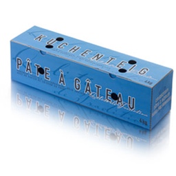 [6522] Quick pâte à gâteau végétale en rouleau (bleu)