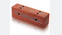 [6526] Quick pâte feuilletée végétale en rouleau (rouge)