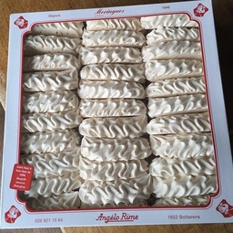 [8626] Rîme Boîte de Meringues normales 500 gr