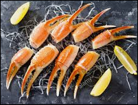 [4060] Pinces et queues de crabes cuites