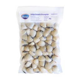 [4086] Vongoles (palourdes) entières 40/60 "BOM CHEF"