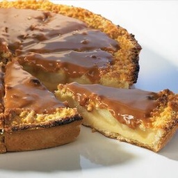 [8780] Gâteau rond pommes crumble caramel 26cm