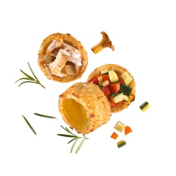[5370] Vol-au-vent de Rösti env. 71.5 gr 2 x 2 kg préfrits