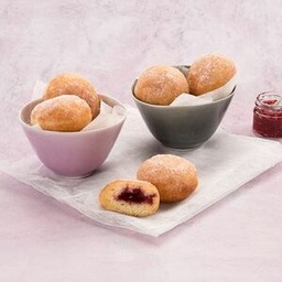 [8792] Mini beignet sucre fruits rouges